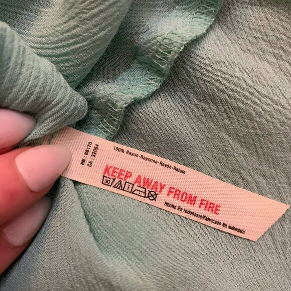 Free People Intimately teal blue tank top size S - Picture 8 of 12